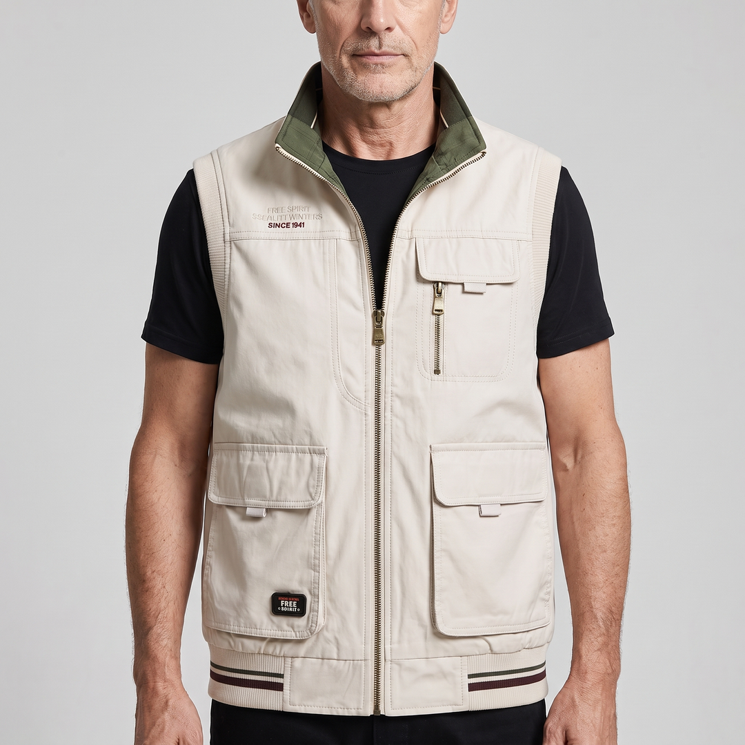 Frontier | Utility Vest – Minimalist Layering Piece