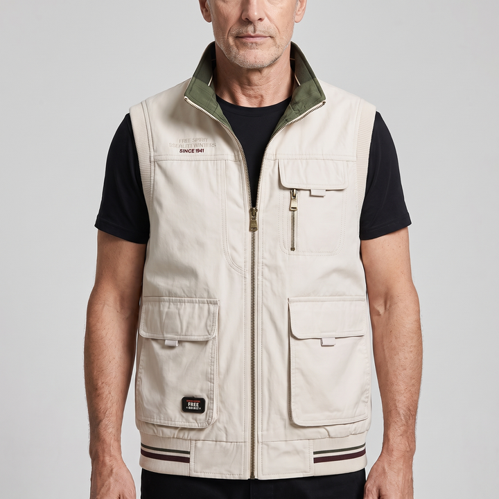 Frontier | Utility Vest – Minimalist Layering Piece