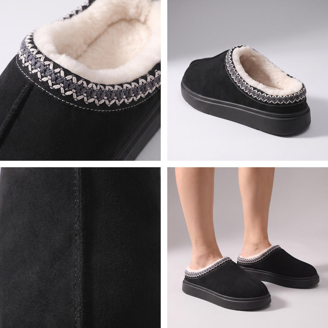 Snuggle | Winter Slippers – Plush-Lined Comfort for Women