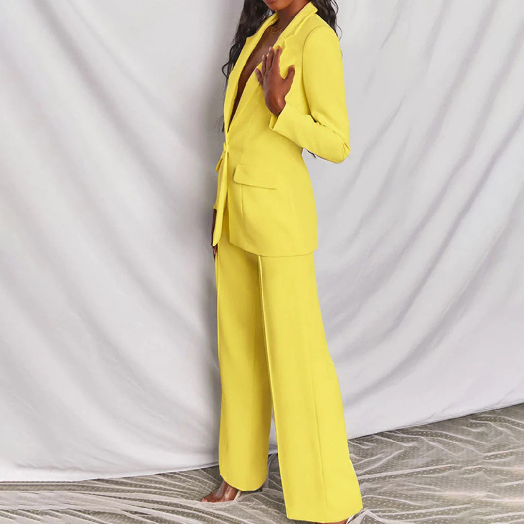 Camille | Elegant And Refined Blazer and Trouser Set