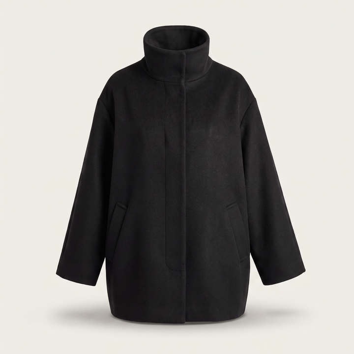 Emma | Windproof Wool Jacket – Timeless Warmth for Women