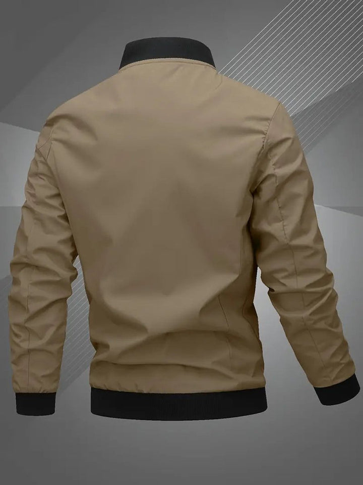 Oliver | Modern And Casual Athletic Bomber Jacket