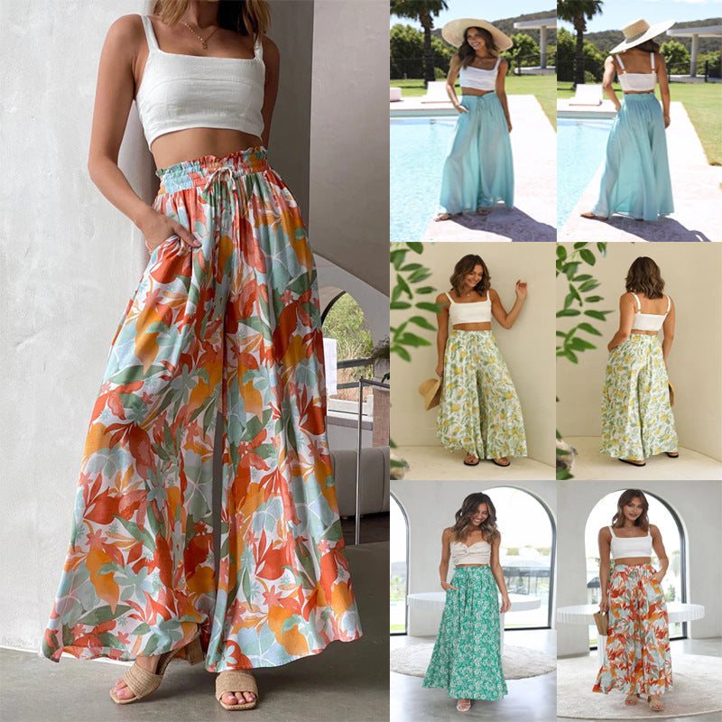 Freya | Lightweight Wide Leg Palazzo Pants