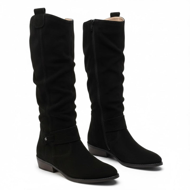 Freya | Chic And Comfortable Slouchy Knee High Boots