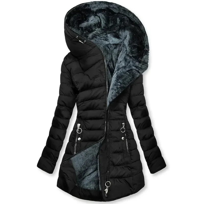 Gisela | Winter Coat with Faux Fur Lining