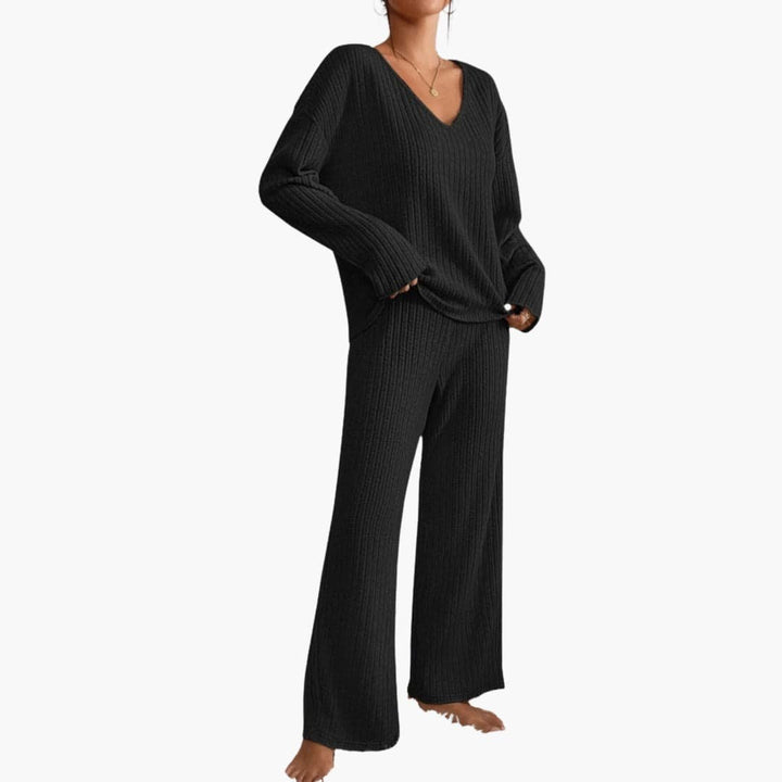 Natura | Knit Loungewear Set – Cozy Long Sleeves for Women