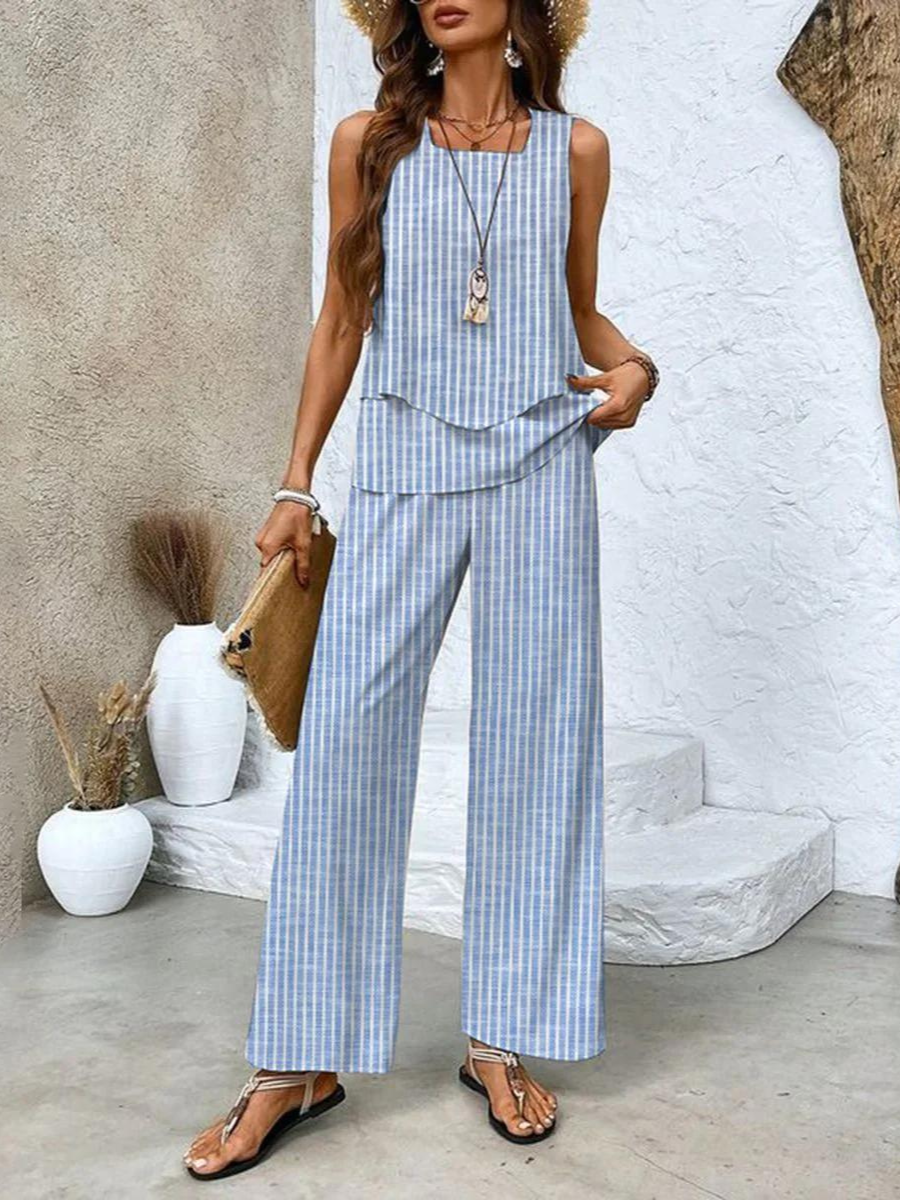 Olivia | Airy And Stylish Summer Two Piece Set