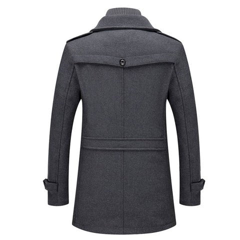 Claus | Double Layer Coat – Modern Elegance for Men