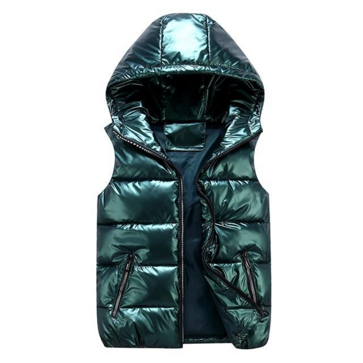 Rainer | Insulated Hooded Vest – Stylish Warmth for Everyday