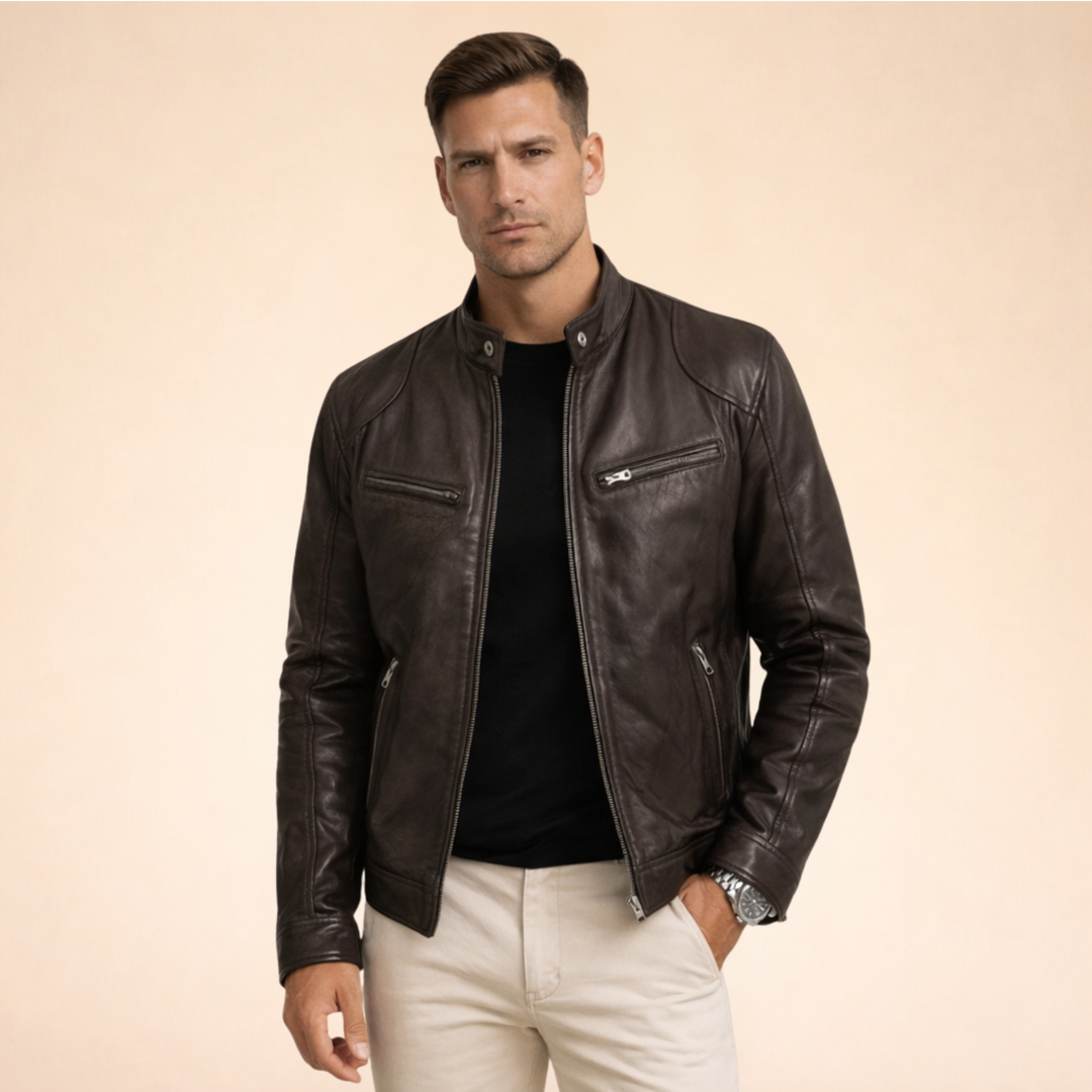Logan | Stylish Premium Leather Jacket for Men