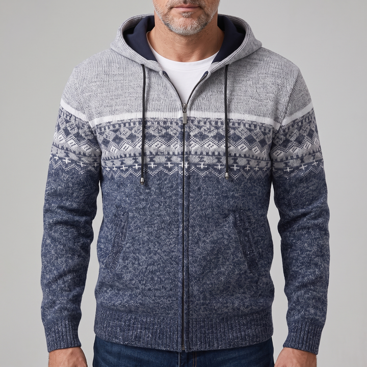 Callum | Pattern Vest – Ethnic-Inspired Style for Men