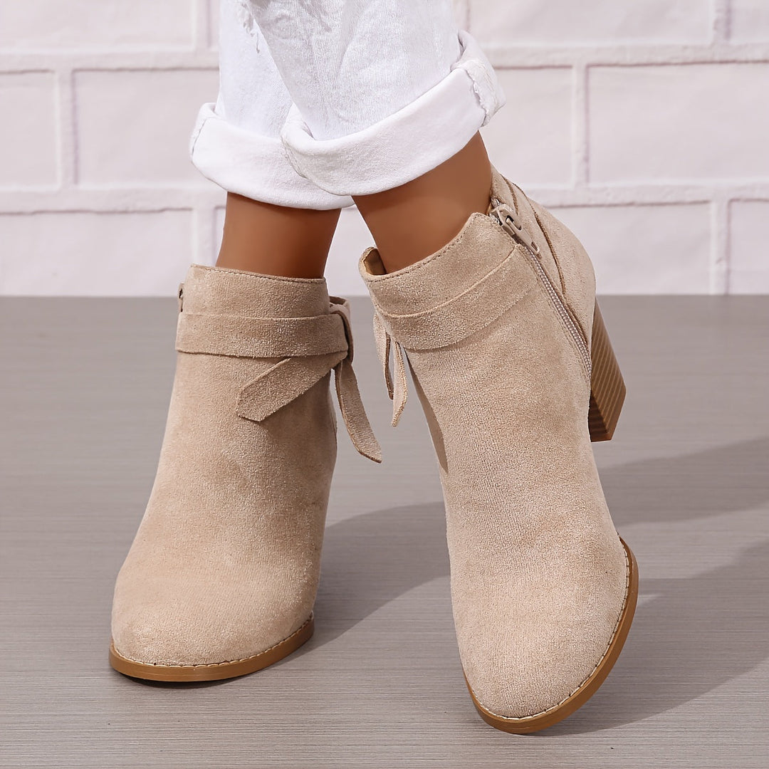 Harper | Elegant and Refine Pointed-Toe Ankle Boots