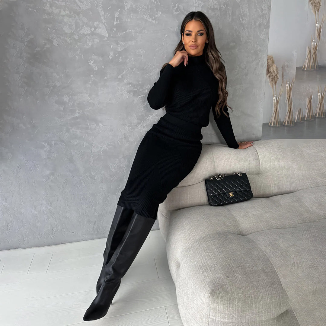 Emma | Cozy And Chic Knit Two Piece Set