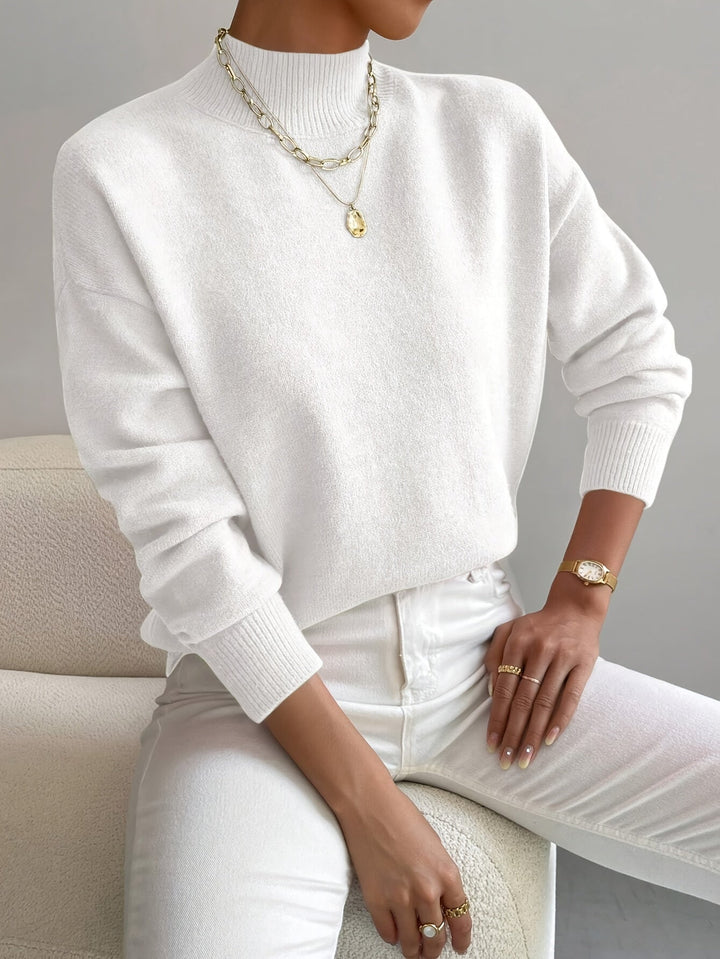 Amelia | Elegant And Comfortable Turtleneck Knit Sweater