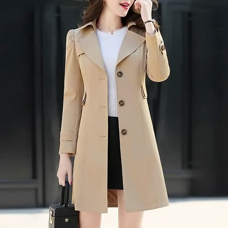 Isabella | Comfortable And Timeless Double Breasted Trench Coat