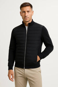 Mason | Lightweight And Versatile Quilted Knit Hybrid Jacket