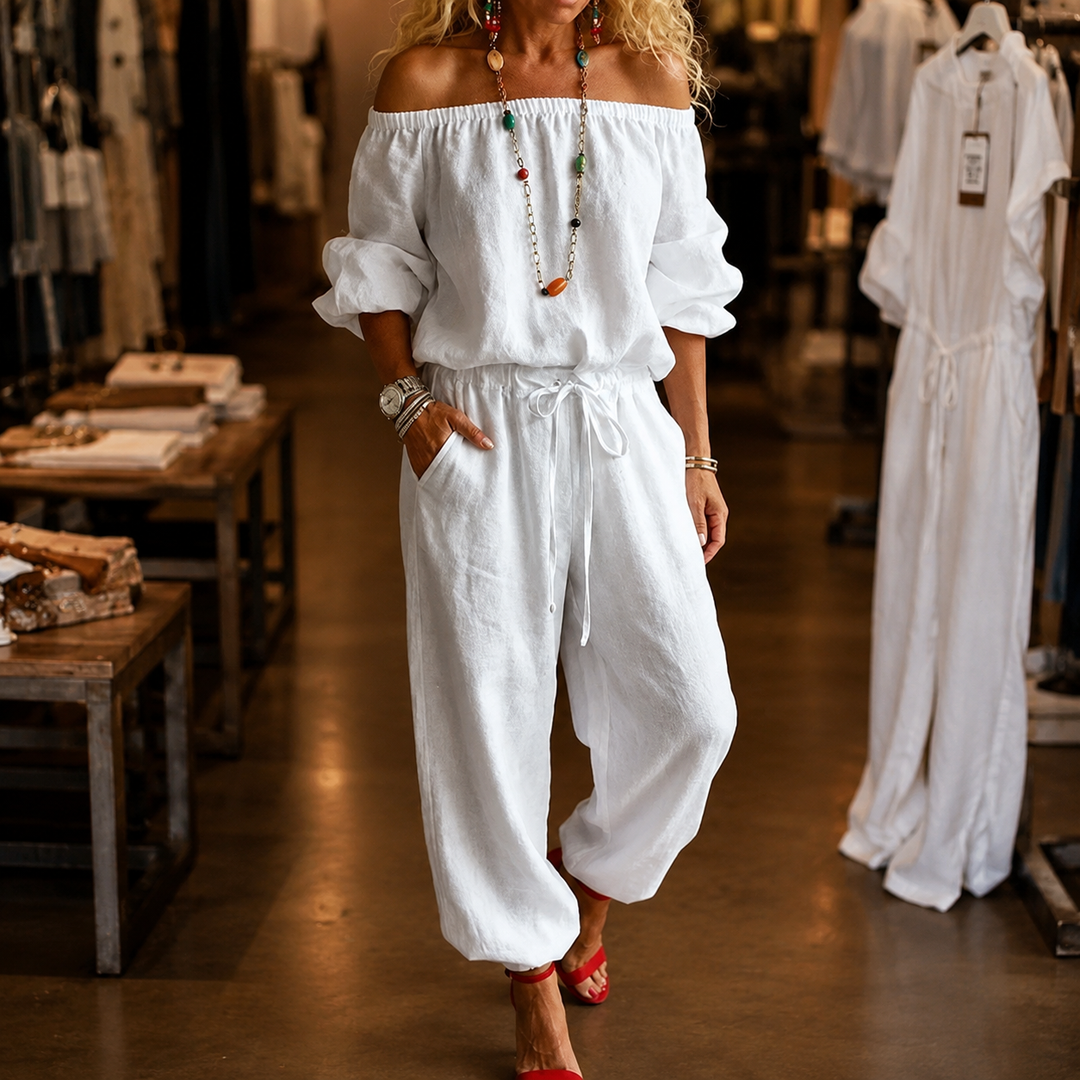Wearbella | Off-Shoulder Jumpsuit – Effortless Style for Women