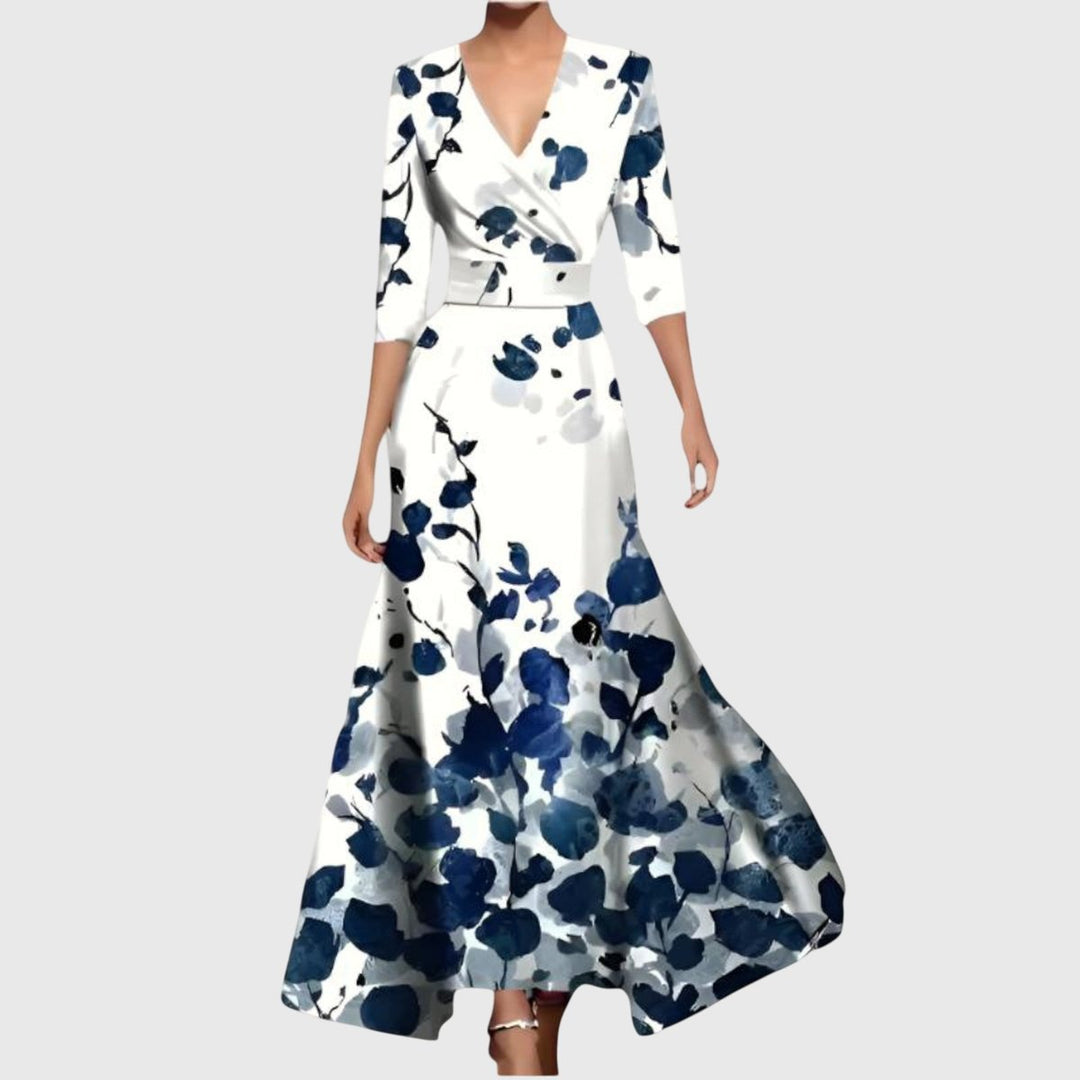 Seraphina | Elegant And Comfortable Long Sleeved Maxi Dress