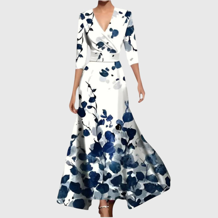 Seraphina | Elegant And Comfortable Long Sleeved Maxi Dress