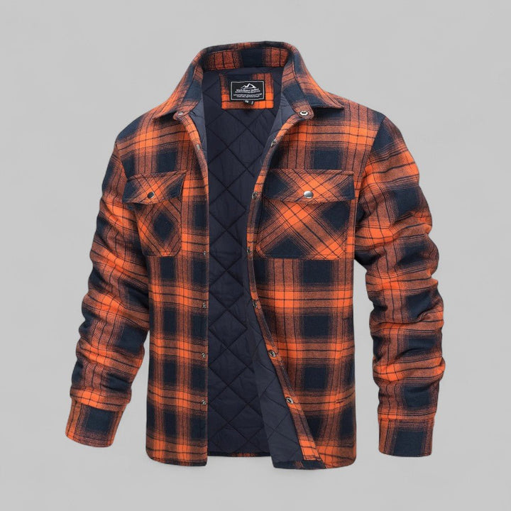 Tobias | Flannel Shirt Jacket – Comfortable Plaid Style