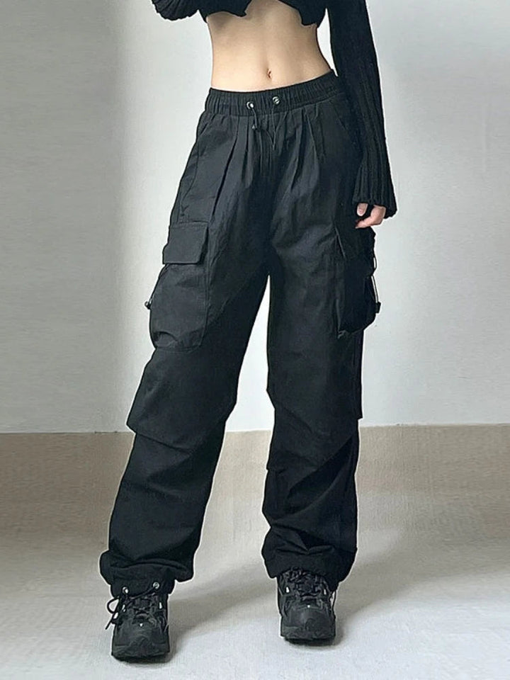 Mia | Chic And Cozy Wide-Leg Cargo Pants