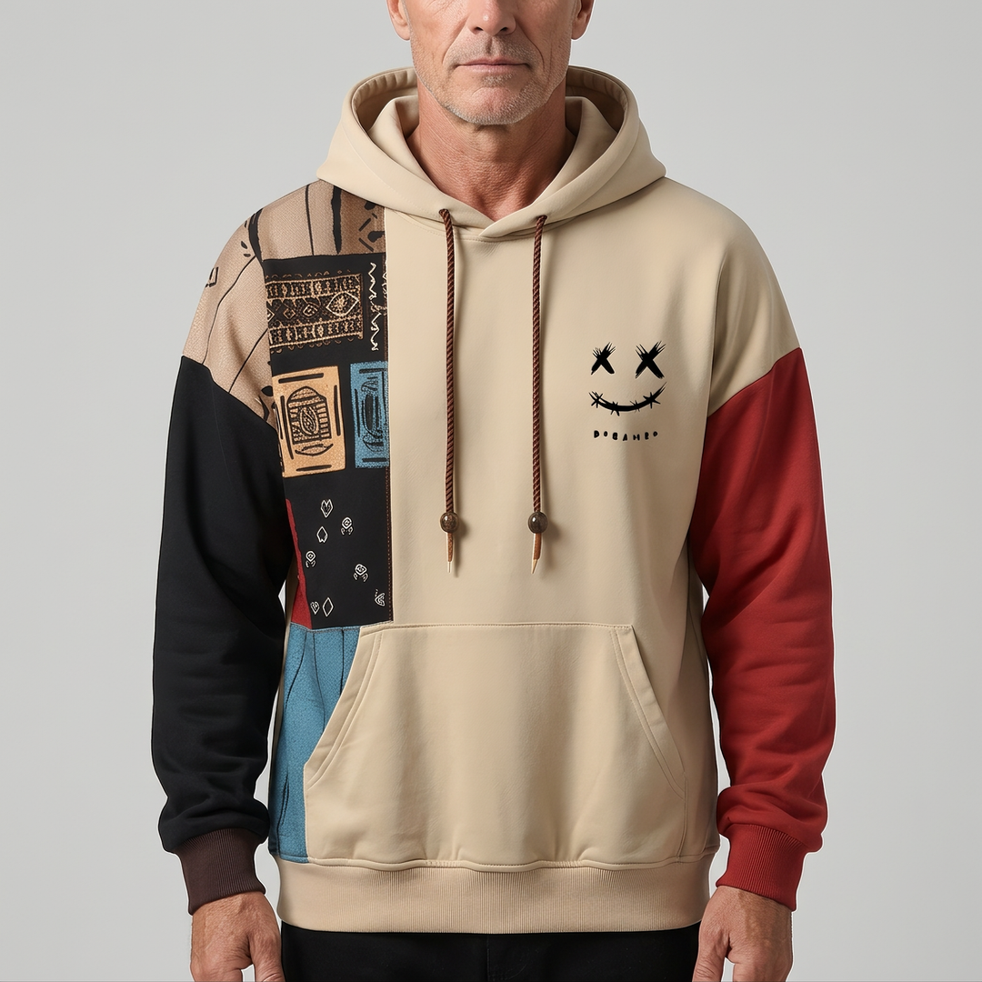 Riot | Contrast Hoodie – Bold Design for Effortless Style
