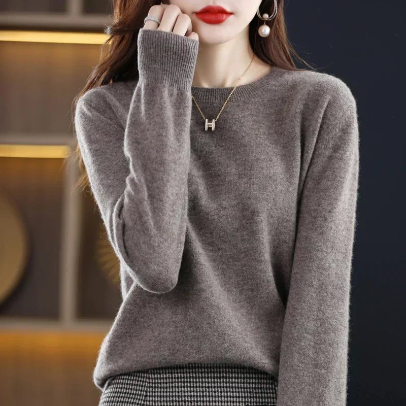 Dania | Classic Cotton Sweater for Women