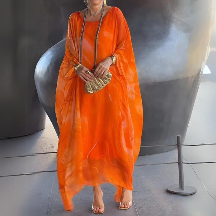 Sofia | Comfortable and Flowing Long Sleeved Maxi Dress