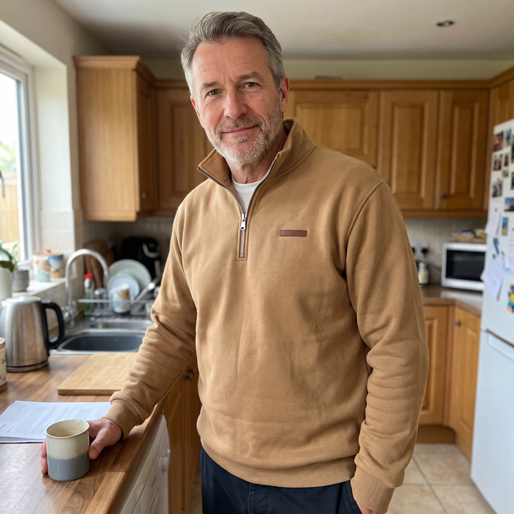 Lennox | Fleece Sweatshirt – Modern Casual Style for Men