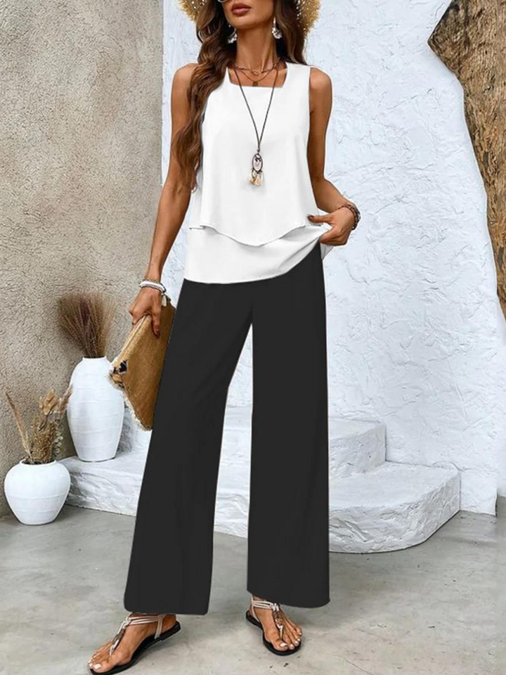 Olivia | Airy And Stylish Summer Two Piece Set