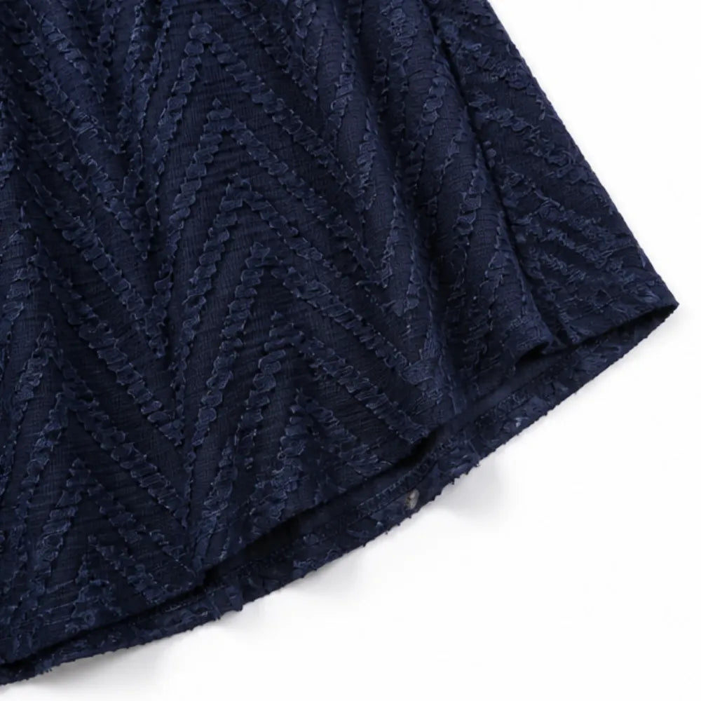 Solène | Summer Dress – Crochet V-Neck Flutter Sleeve for Women
