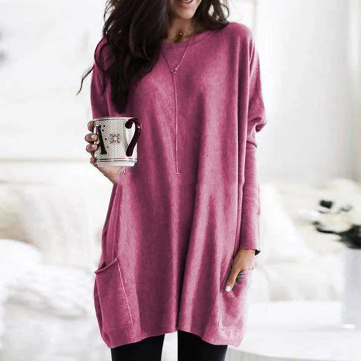 Sofia | Tunica oversize da donna, comoda, a maniche lunghe