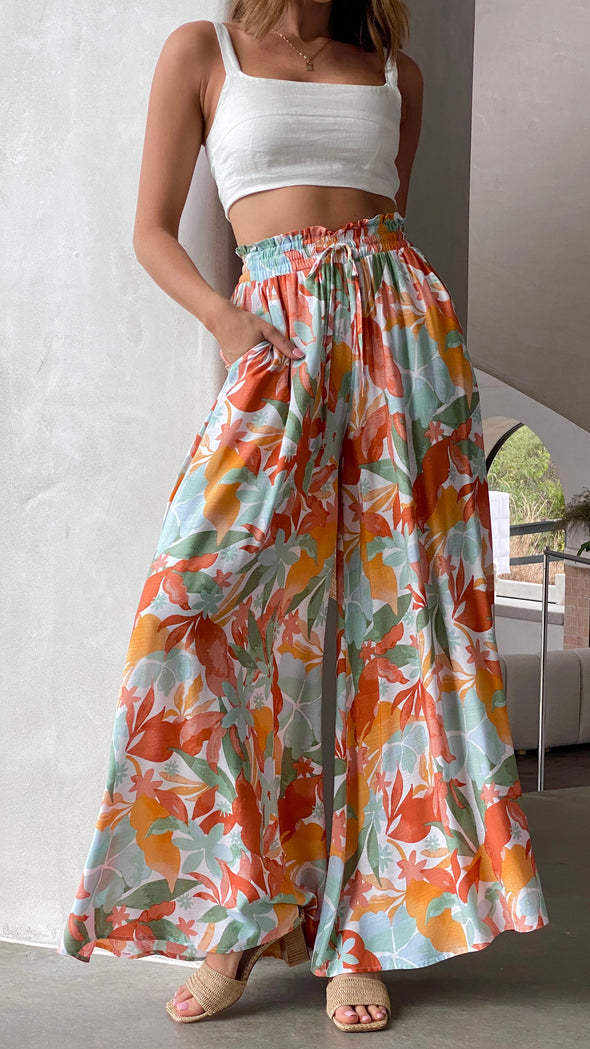 Freya | Lightweight Wide Leg Palazzo Pants