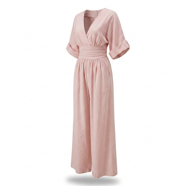 Wynter | Wide-Leg Jumpsuit – Flowing Elegant Design for Women