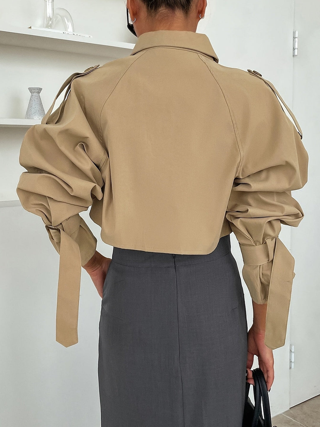Sophie | Chic and Comfortable Short Trench Coat
