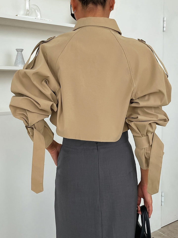 Sophie | Chic and Comfortable Short Trench Coat