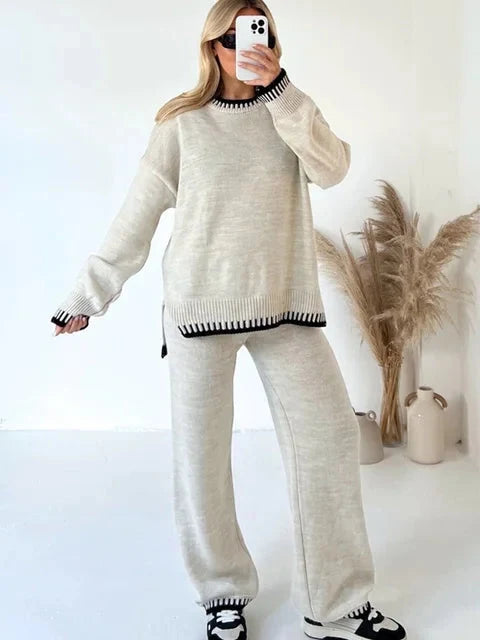 Emma | Modern And Comfortable Knit Two Piece Set