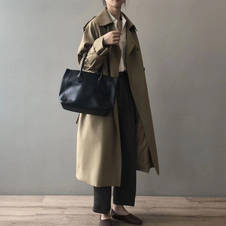 Amelia | Comfortable And Water Repellent Trench Coat