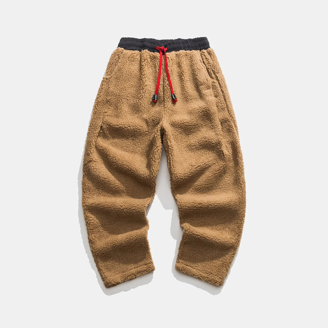 Cozy | Fleece Sweatpants with Drawstring and Pockets