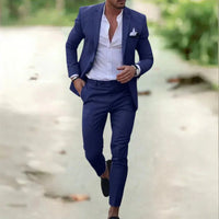 Stefan | Refined And Sophisticated Men's Wedding Suit