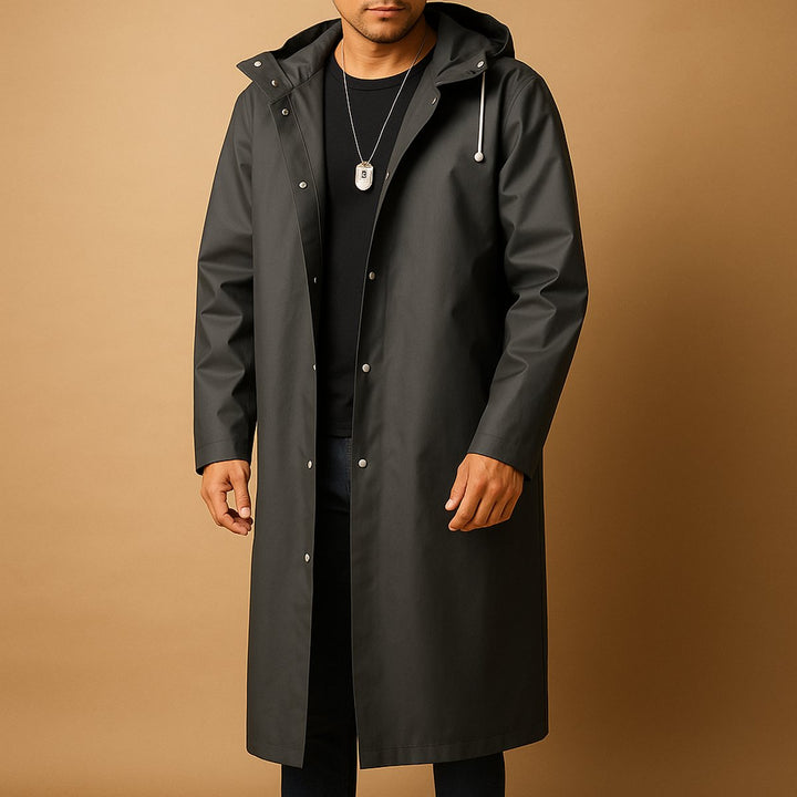 Luca | Long And Durable Waterproof Rain Jacket
