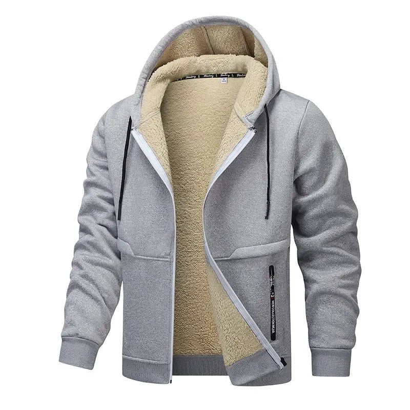 Luca | Fleece Jacket for Men – Casual Style for Winter