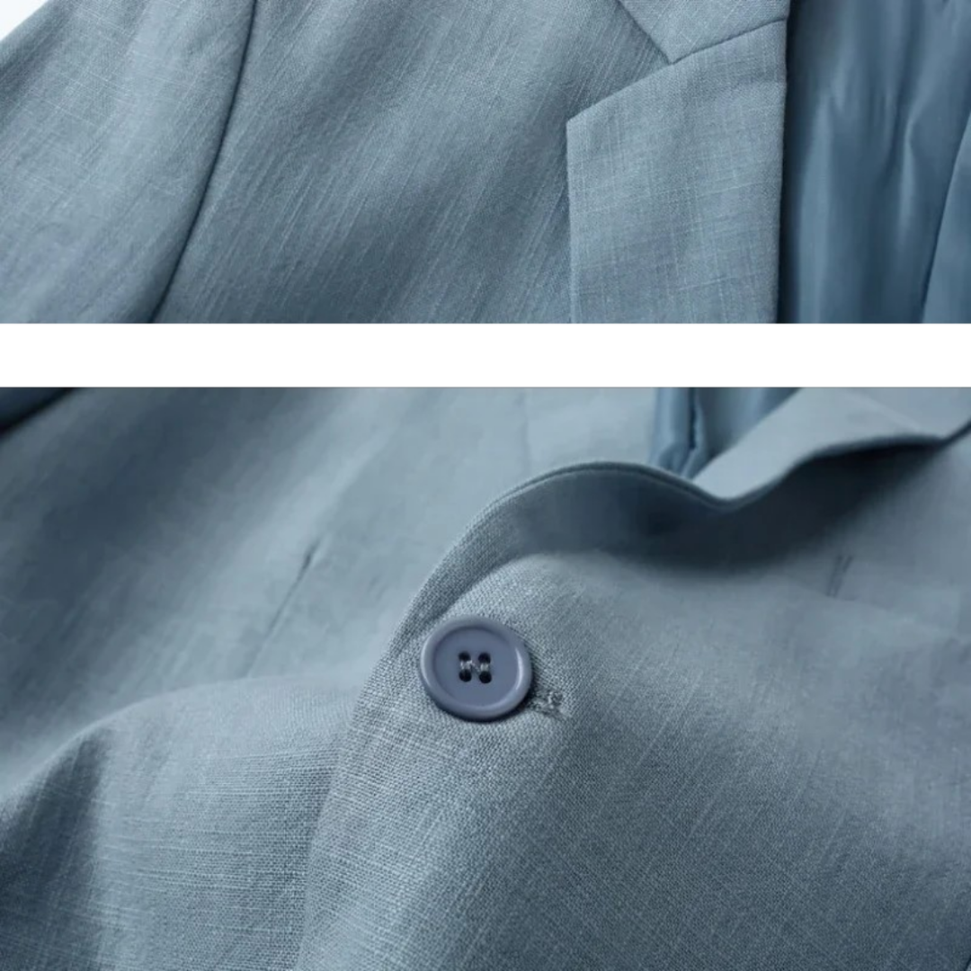 David | Comfortable And Breathable Men's Linen Blazer