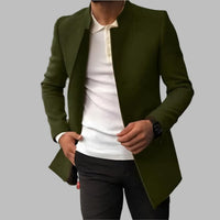 Nolan | Stylish and Comfortable Slim-Fit Wool Coat