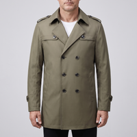 Adrian | Practical and Versatile Detachable-Liner Trench Coat