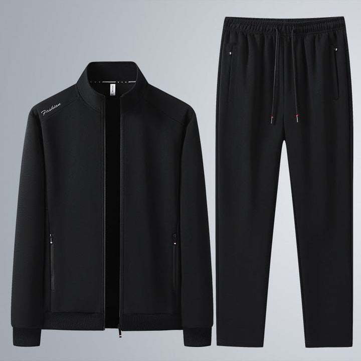 Flashwear | Sports Suit with Stand-Up Collar and Zipper for Men