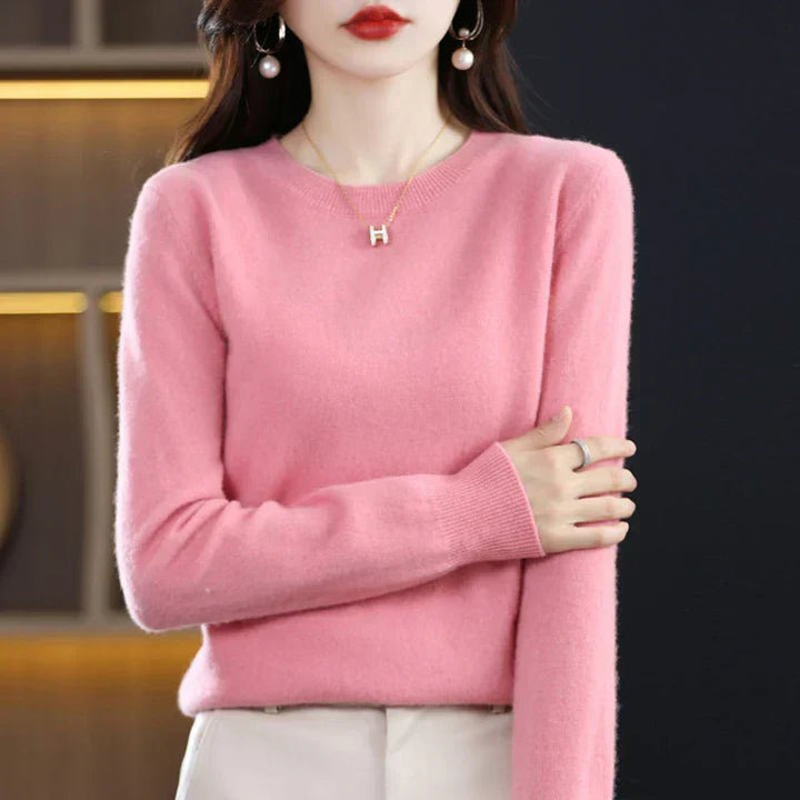 Dania | Classic Cotton Sweater for Women