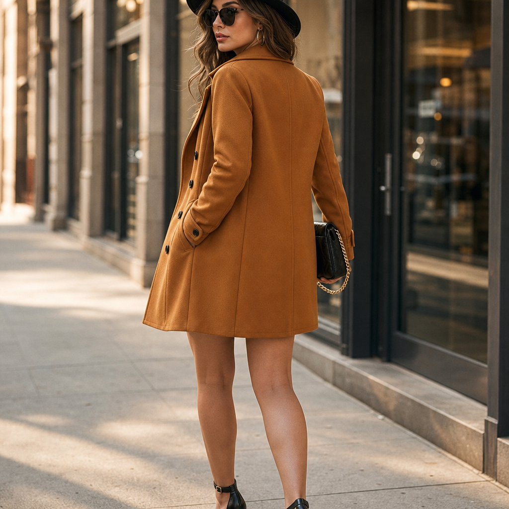 Overcoat & Co. | Relaxed Double-Breasted Wool-Blend Coat