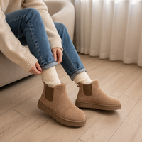 Sienna | Kuschelige und leichte Winter-Schneestiefel mit Fellfutter zum Hineinschlüpfen