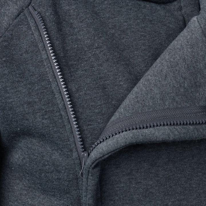 CROSSFIELD | Asymmetric Zip Hoodie – Modern Urban Style for Men